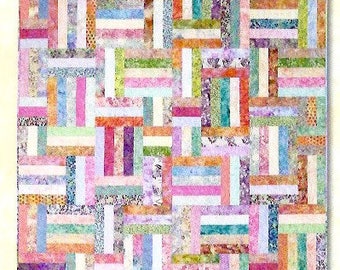 Popsicle Sticks Quilt Pattern by Atkinson Designs