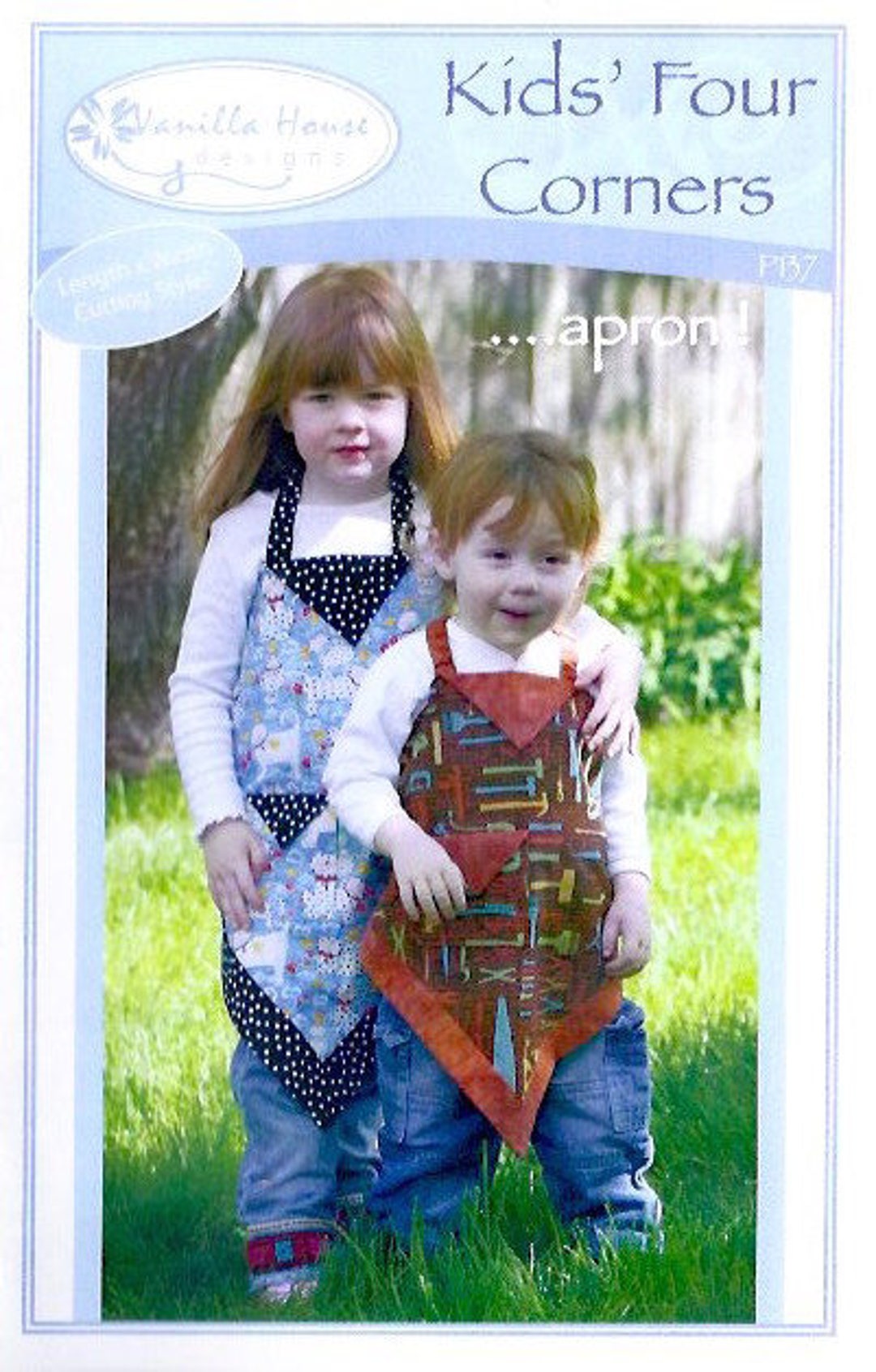 Fou Rcorners Apron Pattern Childrens Four Corners Apron Pattern by Vanilla House Designs - Etsy