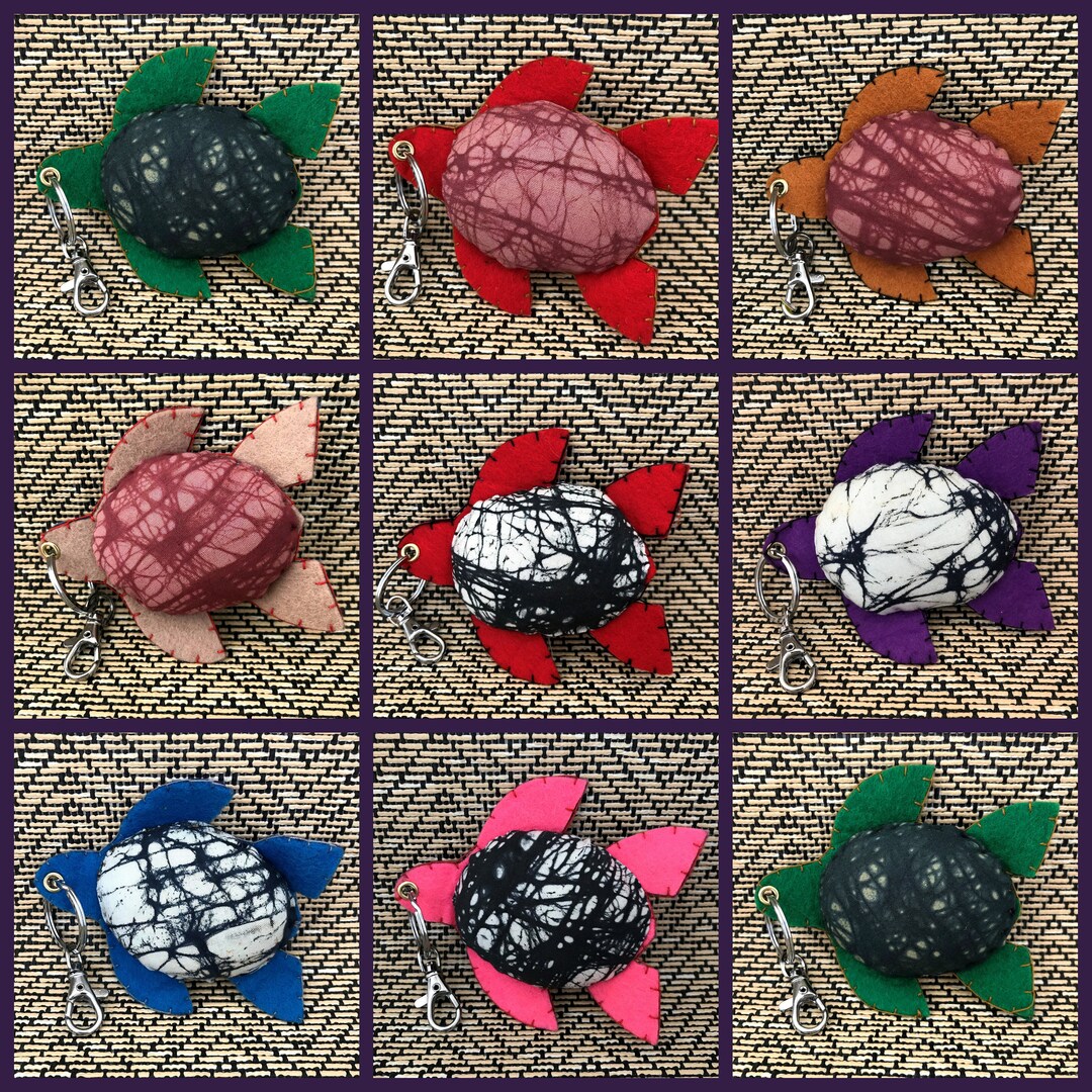 Turtle Pincushion Keychains Bale 3 Etsy