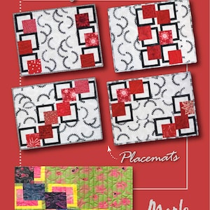 BQ Goes Mini Quilt Pattern by Maple Island Quilts Inc.