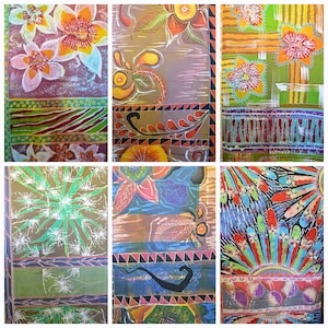 Large Batik Art Panels Group 1