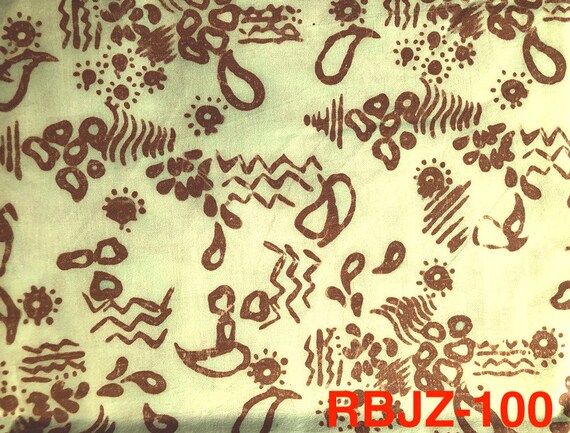 Malaysian Artisan Batik Fabric: Romantik - Jazz