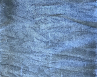 Rinkle Blue Shades -  Malaysian  Hand Dyed Fabric - 5 Colors