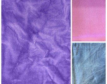 Rinkle Pink & Purples -  Malaysian Artisan Hand Dyed Fabric