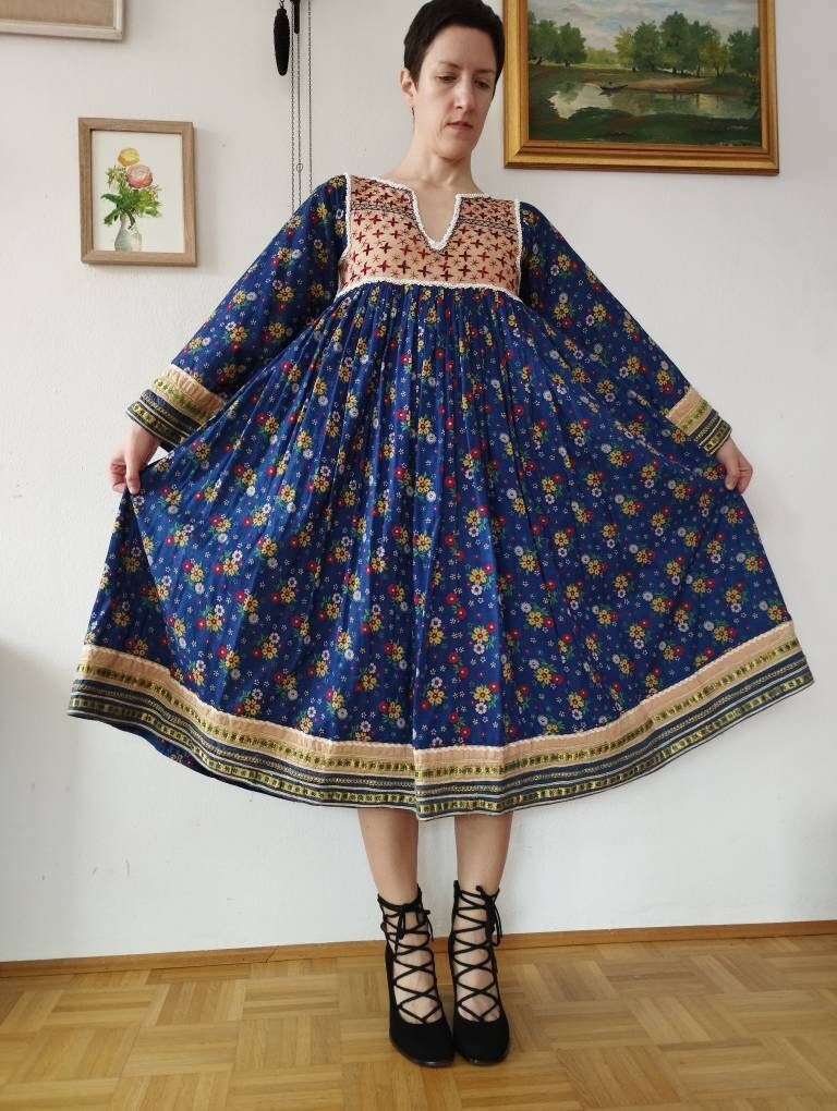 107 Afghan Dress - Folkwear