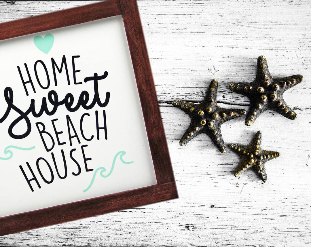 Beach Wood Decor Rustic Home Decor Popular Beaches Sign Home Sweet Home