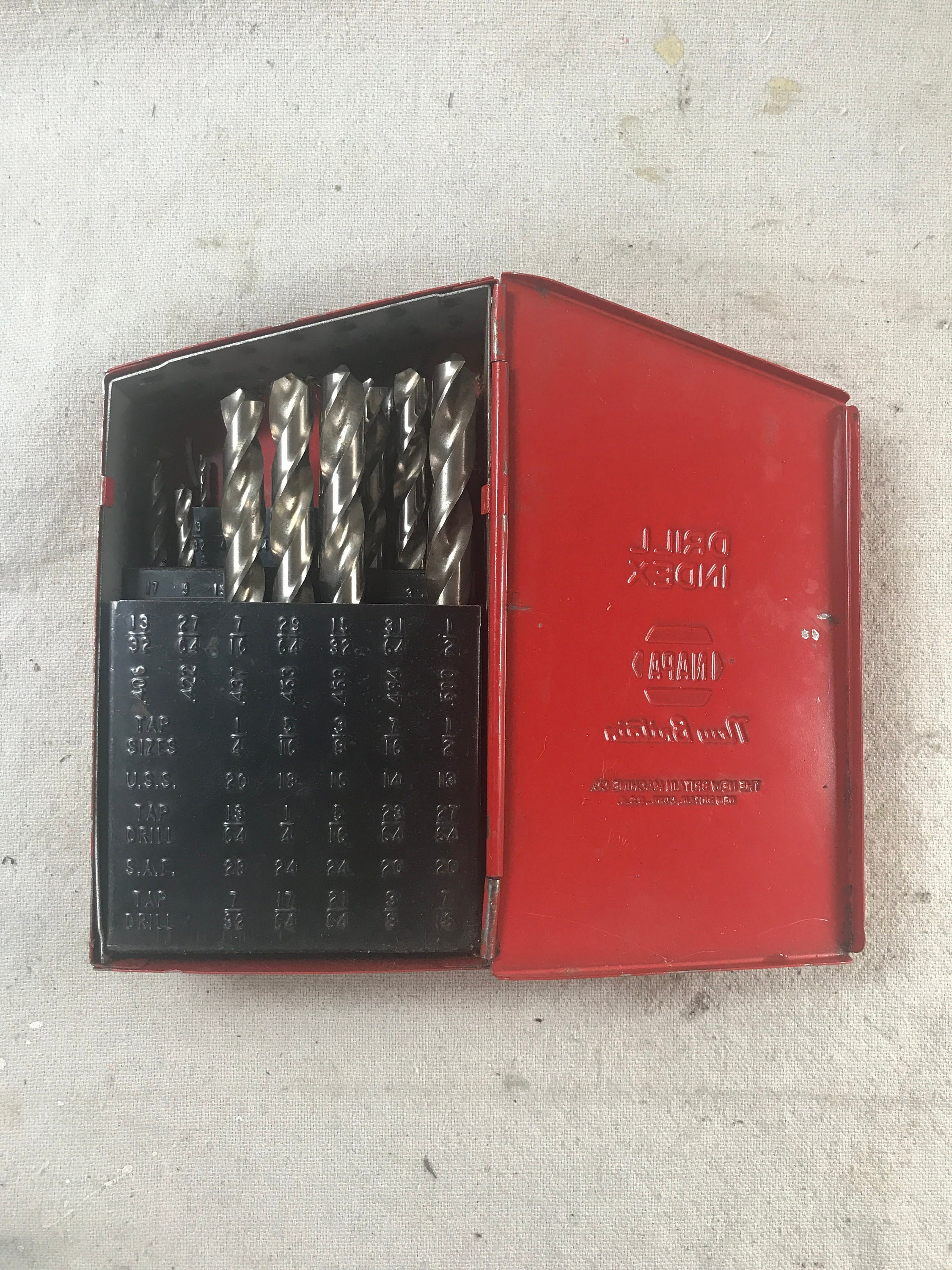 Napa Drilll Index New Brittain Machine Co. Etsy