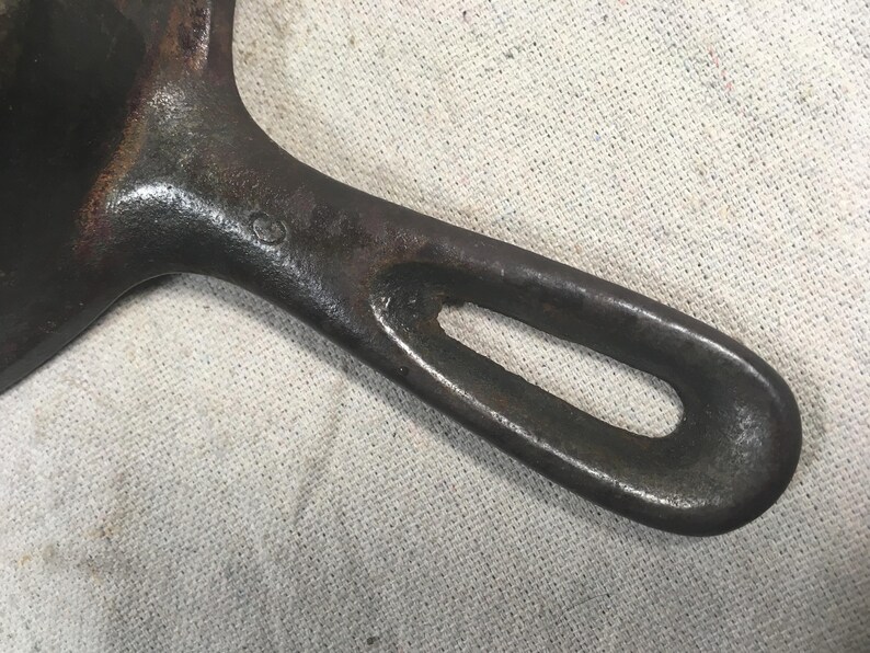 Unmarked Cast Iron 61/2 Skillet 3 Made in USA Etsy