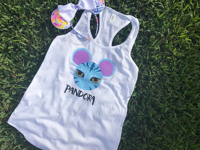 Custom Disney Pandora Themed Racerback Tank Tops Avatar Etsy