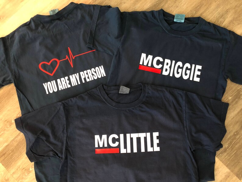 Custom Grays Anatomy Themed Big Little Reveal Sorority Shirt Etsy