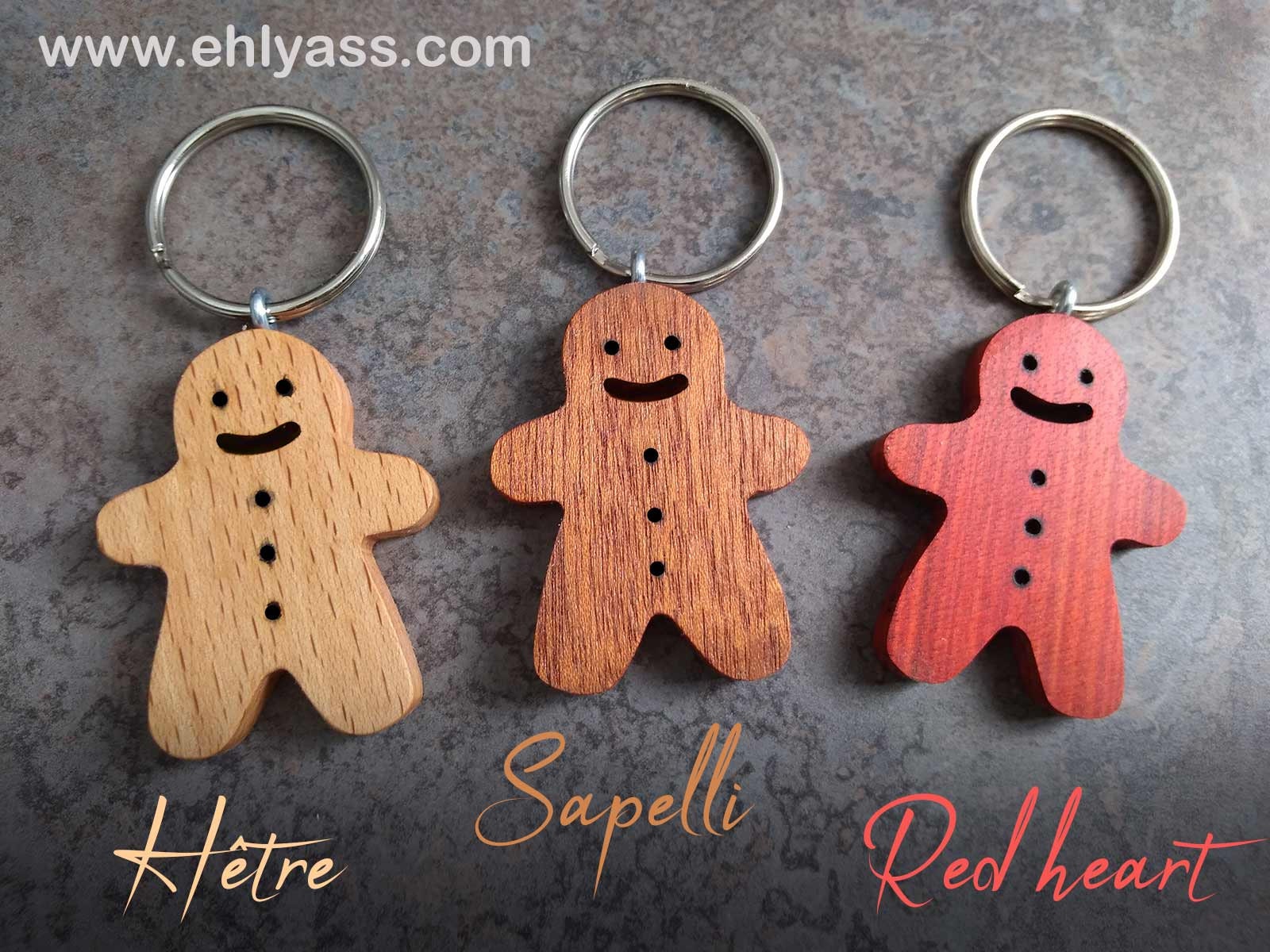 Gingerbread man best sale keychain