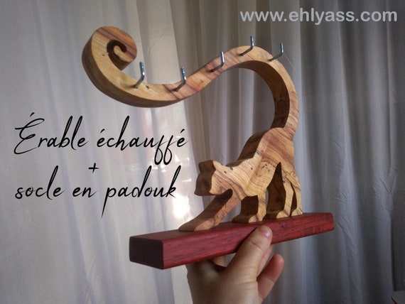Chat Wooden Display Jewelry Display Or Keyring Handmade By Etsy Chat Wooden Display Jewelry Display Or Keyring Handmade By Etsy