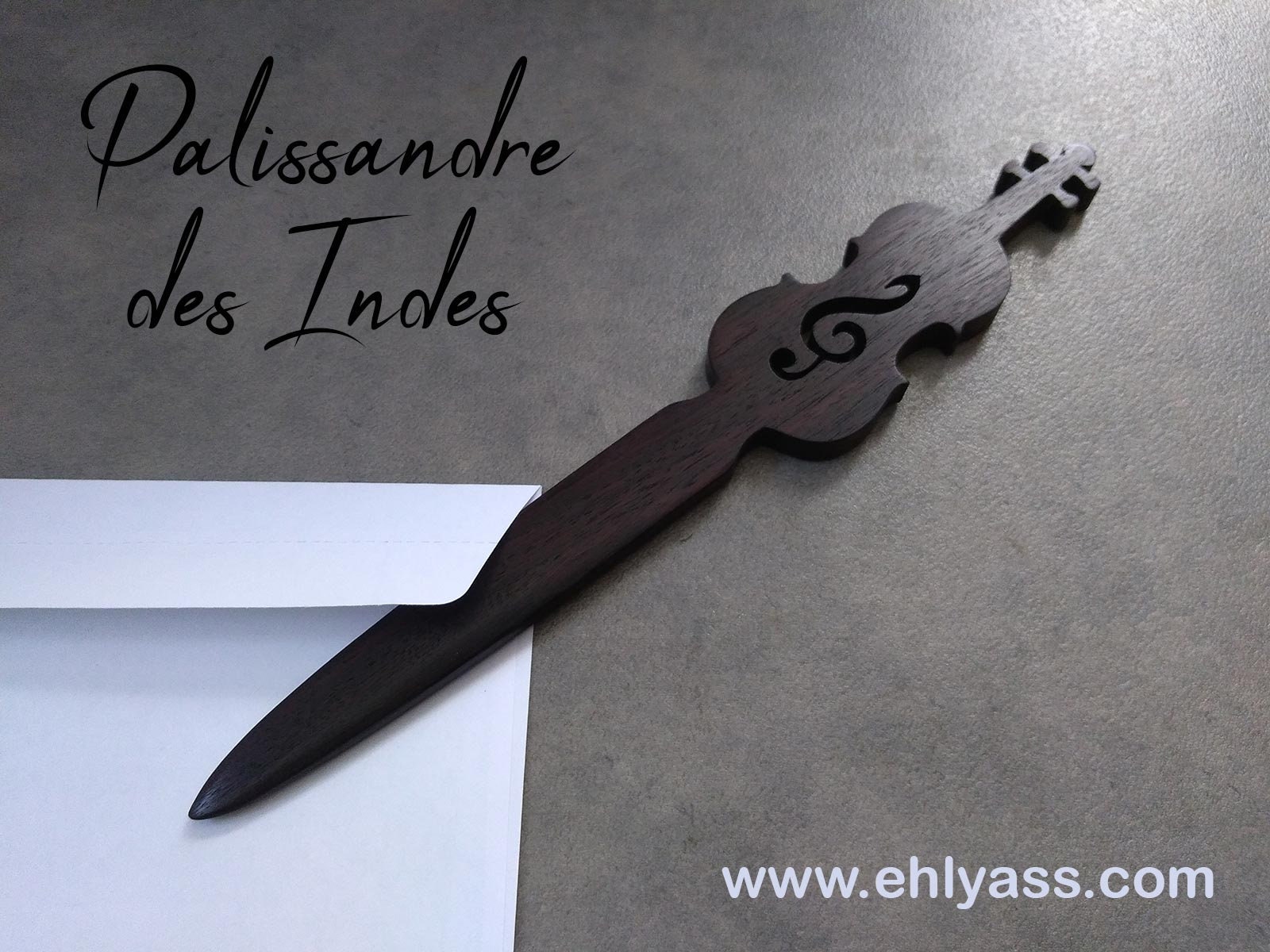 銘木レターオープナー letter opener ペーパーナイフ コンデ Apeeiー