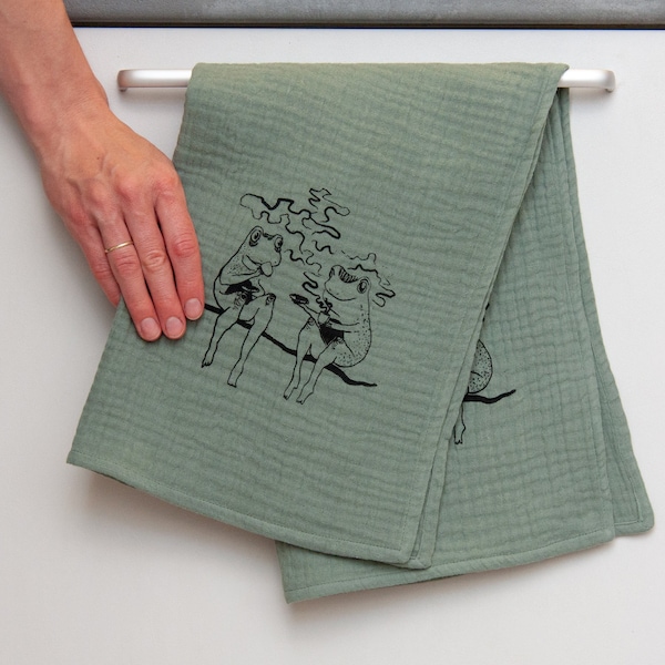 Muslin Tea Towel Etsy