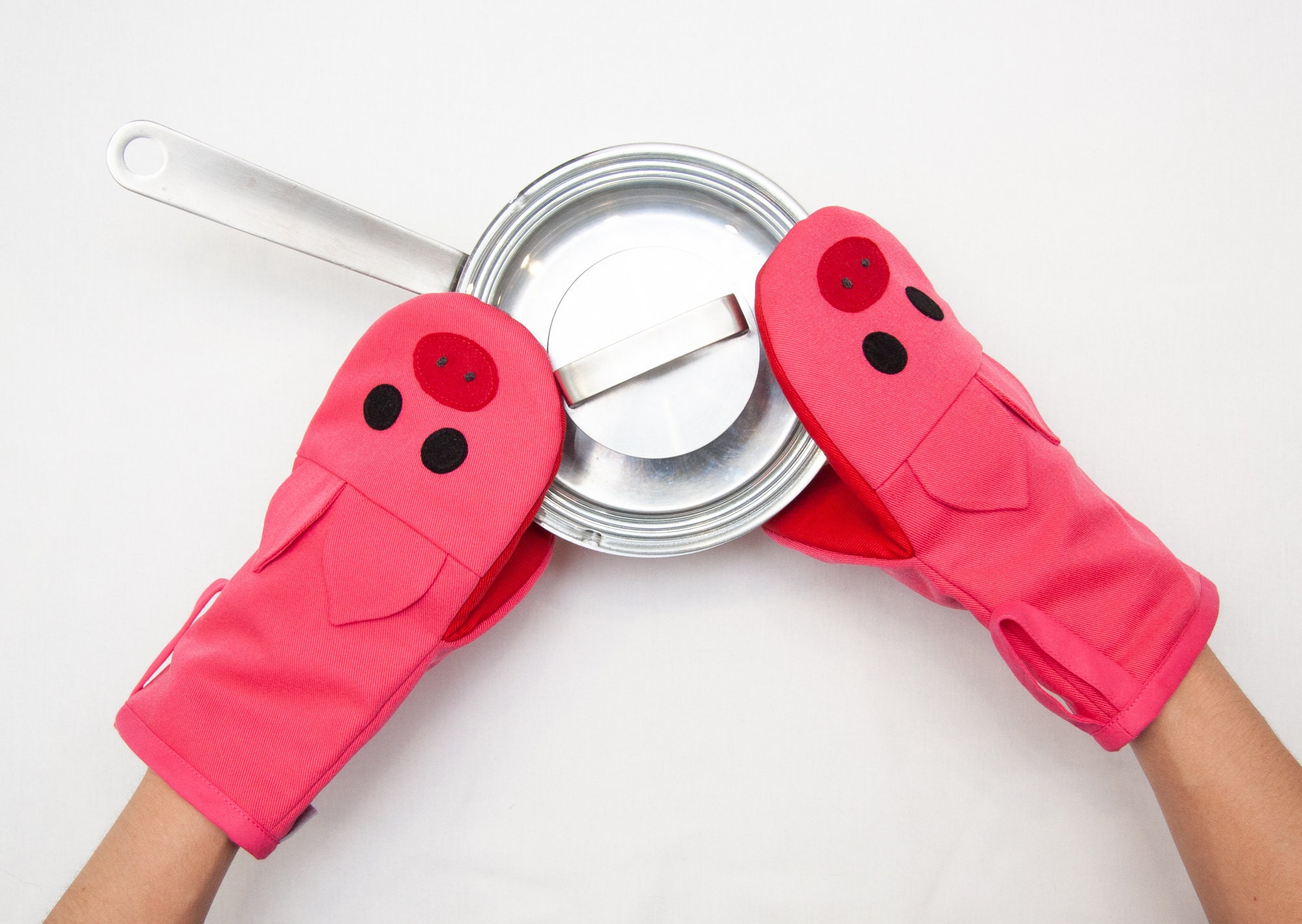 Cute Pig Oven Mitt Quirky Animal Kitchen Glove and Pot Etsy Singapore