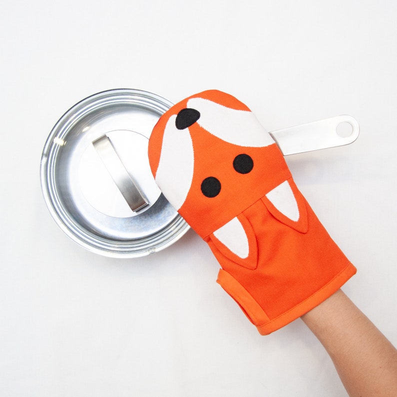 Fox Oven Mitt Character Pot Glove for your Kitchen One oven mitt