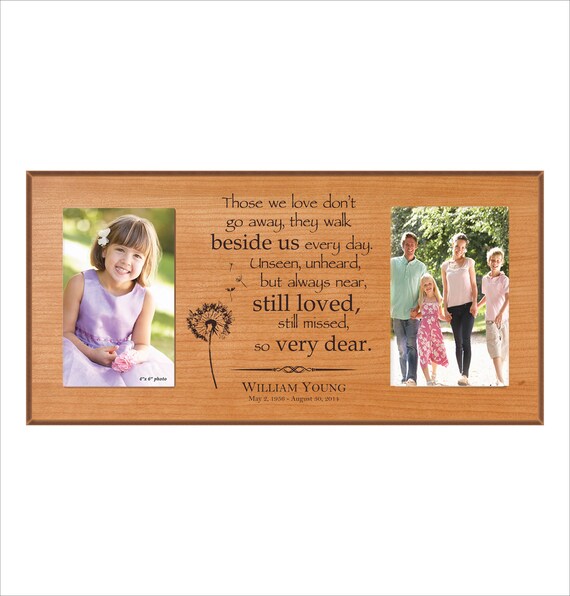 Remembrance Frame Personalized In Memory Of
