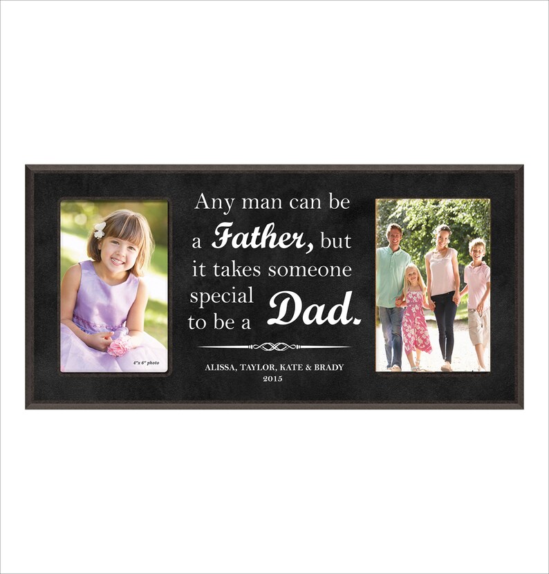 personalized dad frame