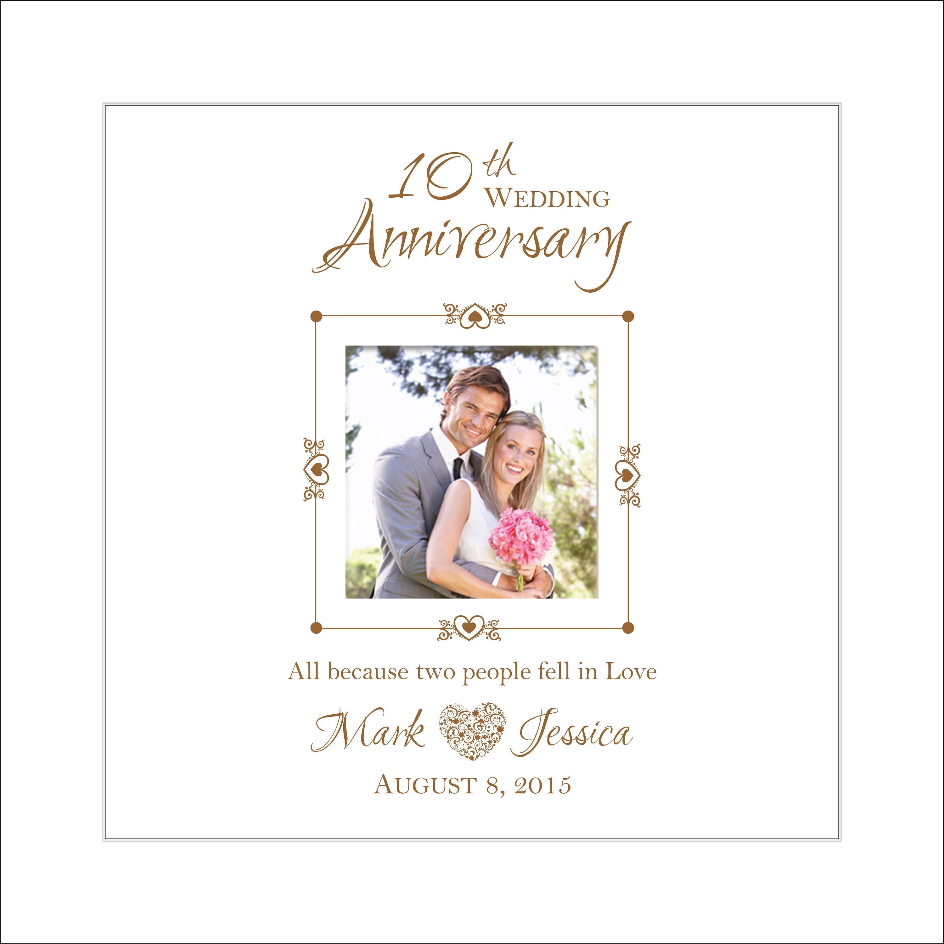 Personalized Anniversary Album Personalized Photo Album | Etsy