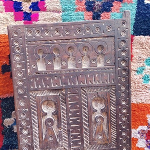 moroccan berber doors,Small ,Unique Moroccan Berber Door, Traditional Moroccan door Carved wooden door, Vintage Moroccan Door