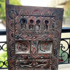 Moroccan berber doors,Unique Moroccan Berber Door, Traditional Moroccan door Carved wooden door, Vintage Moroccan Door, antique wood door