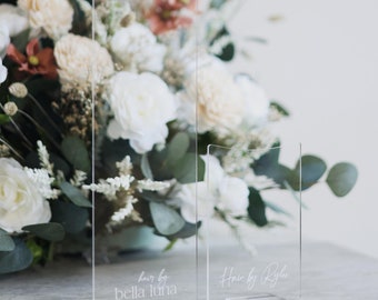 Custom Balayage Acrylic Board - Foil Hair Board - Acrylic Painting Board for Hair - Your Logo Or Handle on Balayage Board