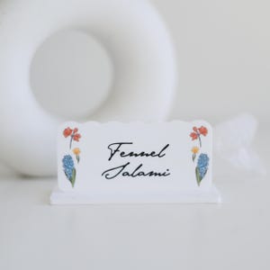 Acrylic Food Signs - Wedding Food Signs, Buffet - Custom Food Signs - Food Tag signs - Event signs Food Labels - Menu Signs Buffet Signage