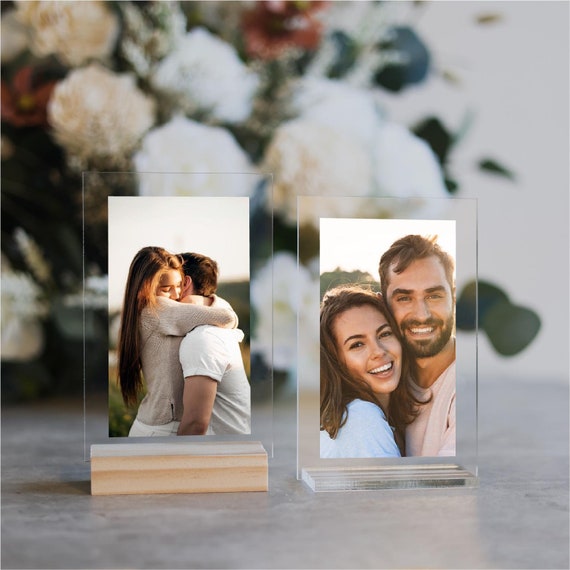 Custom Photo Acrylic Print Art | Valentines Gift Christmas Gift Photo Acrylic Print | Photo On Acrylic | Acrylic Photo Best Friends Print