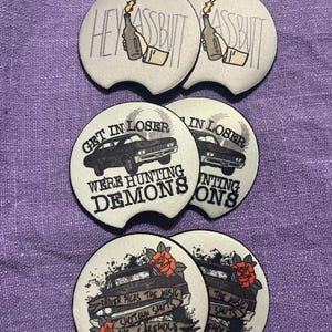 Supernatural Car Coaster Set