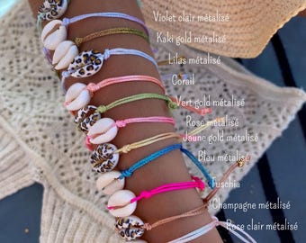 Kit de Fabrication de Bijoux avec 3000 Perles en * Coquillages Artificiels et Accessoires pour Bracelets - Cadeau DIY