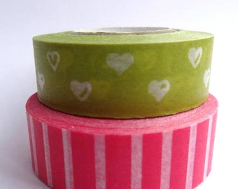 Washi Paper - Masking Tape set of 2x12m