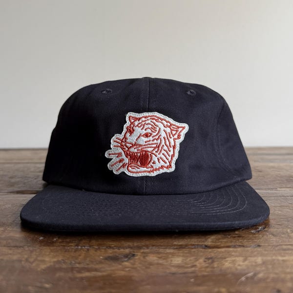 Easy Tiger Patch Hat - Unstructured 6-Panel, Adjustable Strap
