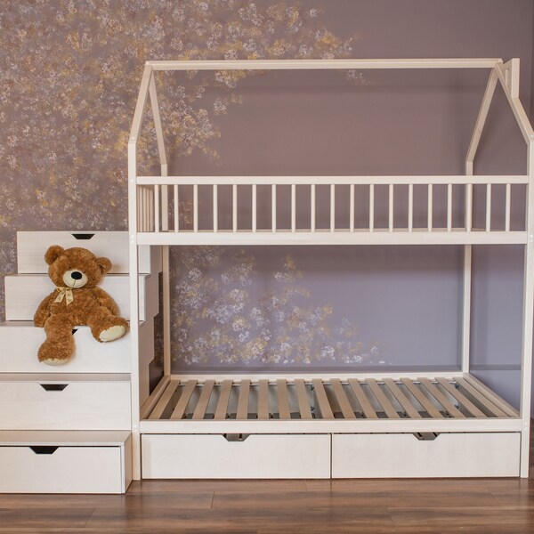 Bunk beds, bunk beds with storage, bunk beds for kids, bunk beds double and single, bed with storage drawers, under bed storage with wheels