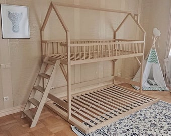 House bed, Bunk beds, kids beds, children bed, loft bed, twin bed, bunk beds for kids, double and single bunk bed, house bunk bed