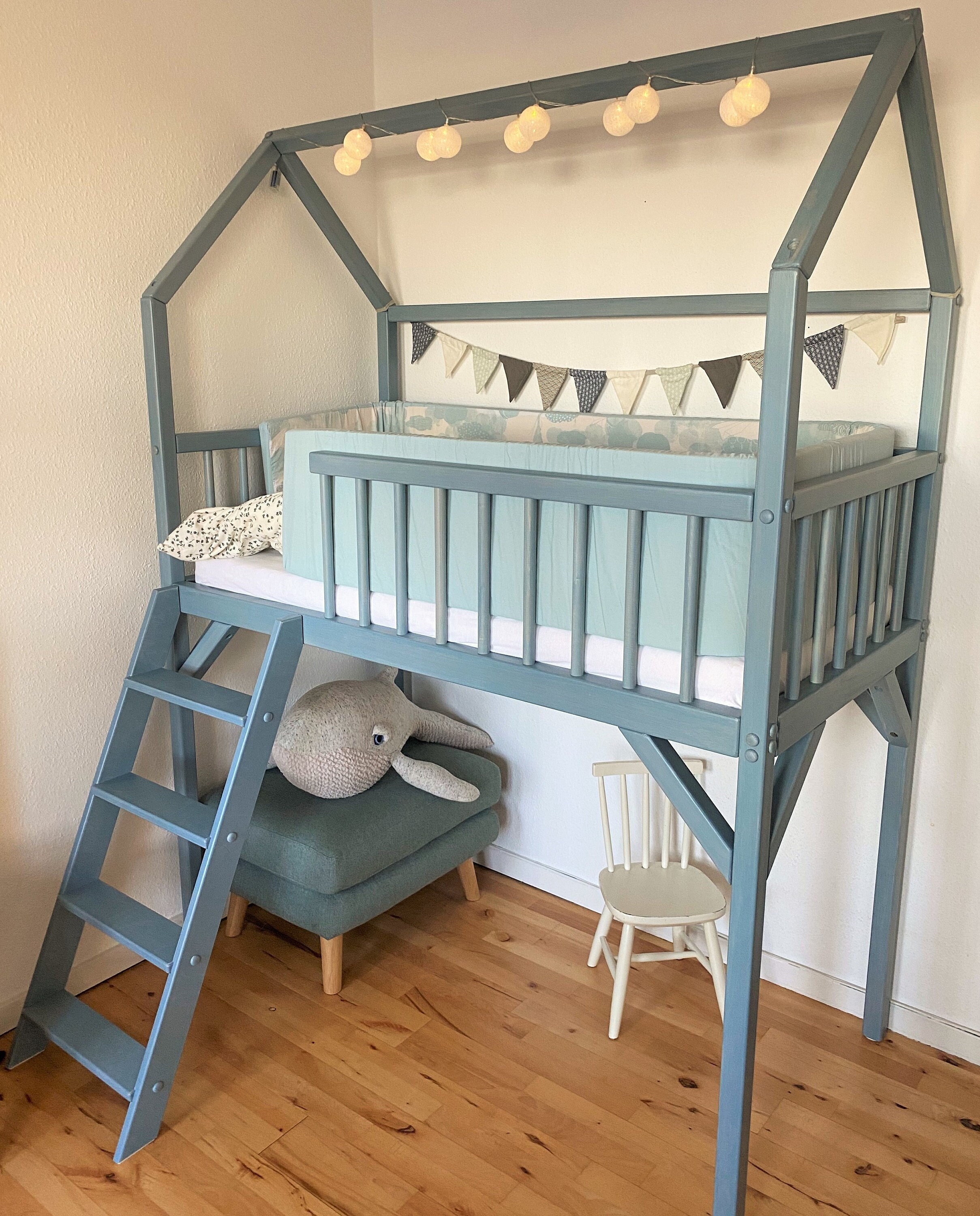 Low Loft Bed Etsy UK
