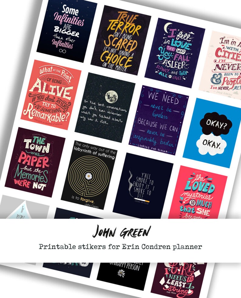 Printable stickers "Mean girl, pink, movie" Erin Condren life planner- Instant Download image 9