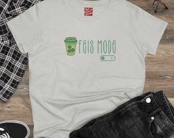 Camiseta de algodón Feis Mom