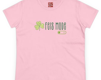 Camiseta de algodón modo Feis