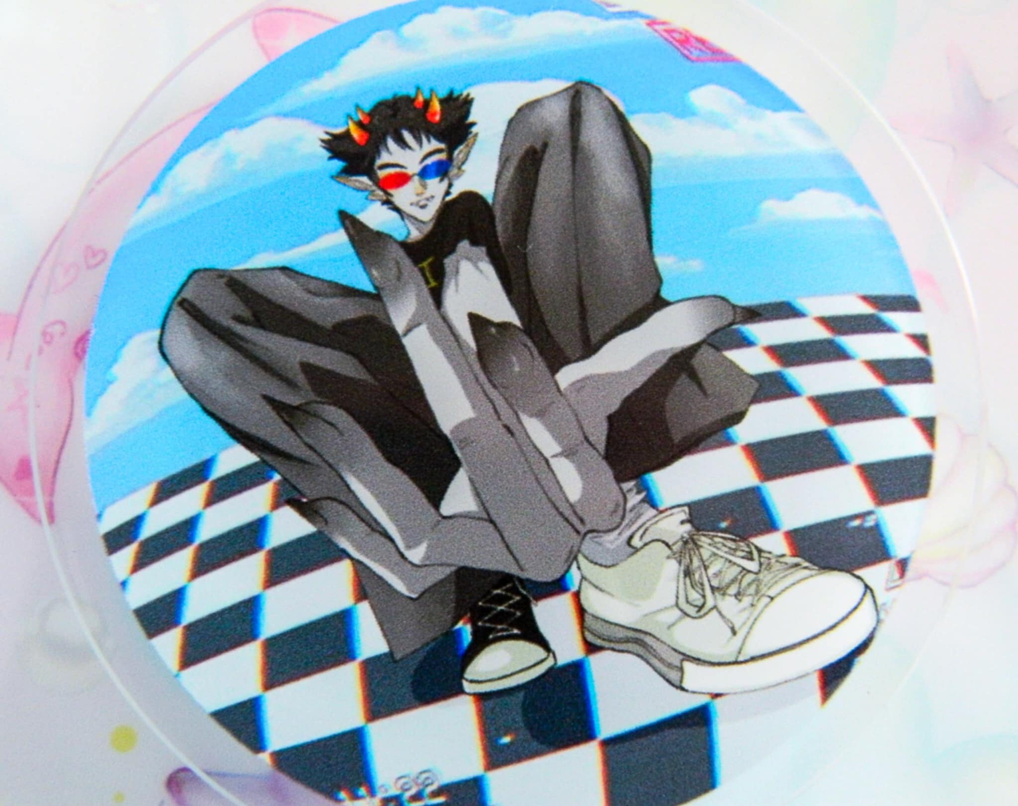 Homestuck Trolls Sollux Gamzee Karkat Kurloz Acrylic Phone Grip Stand - Etsy, image size:2048x1622