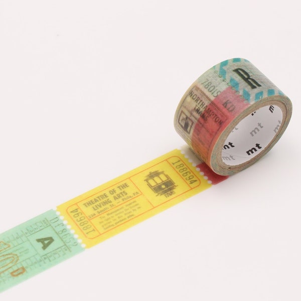 mt Masking Tape - mt fab, ticket, 20mm x 3m