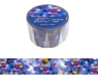 MIND WAVE, Night View, Masking Tape, 25mm x 5m