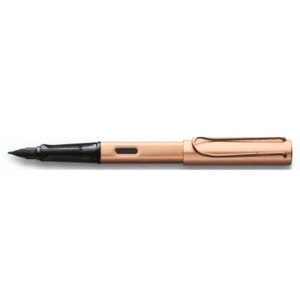 LAMY Lx, Rose Gold, Aluminimum Fountain Pen, F Nib