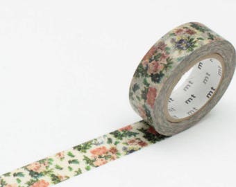 mt Masking Tape - mt ex, Mini Flower Botanical Art, 15mm x 10m