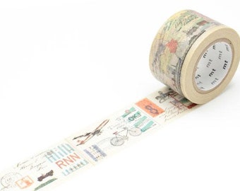 Travel Way, mt ex Washi Tape, 30mm x 10m