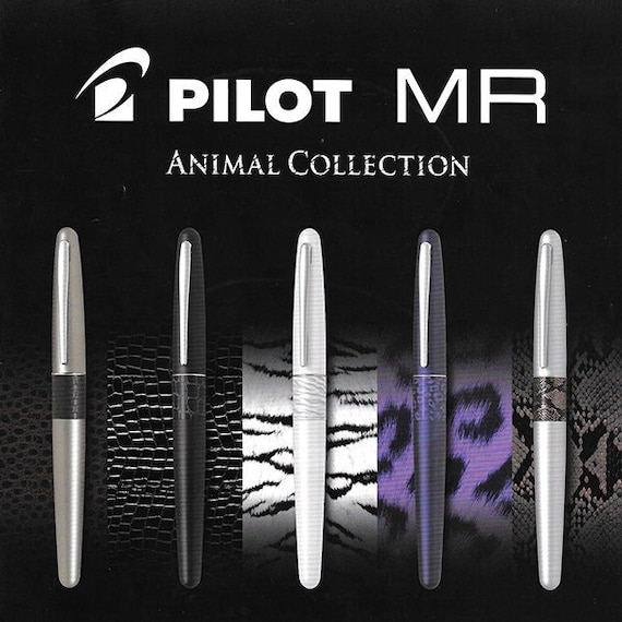 PILOT 犬デザイン 万年筆 4本セット パイロット、MRアニマルコレクション万年筆、細字/中字 - Etsy 日本