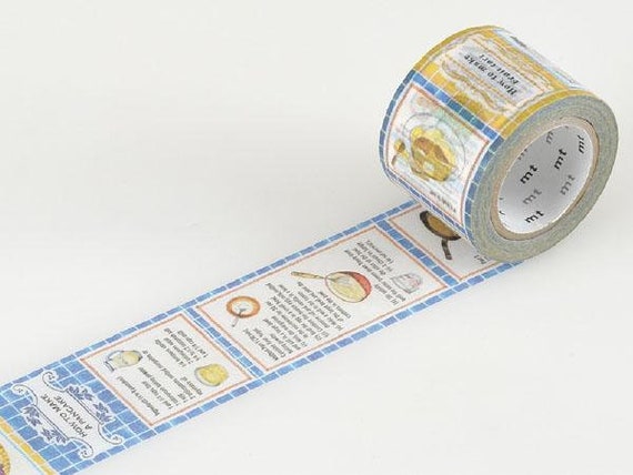 Masking Tape Mt Ex Recipe 35mm X 10m Etsy