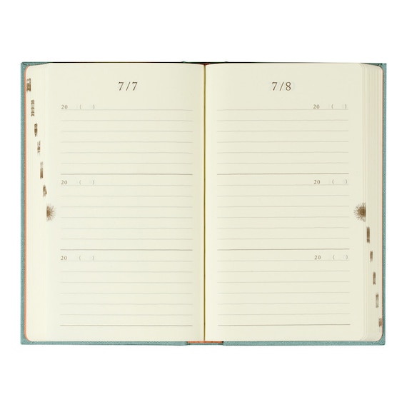 Midori, Gate Light Blue, 3-year Diary, MD Paper 7mm Ruled Line - Etsy