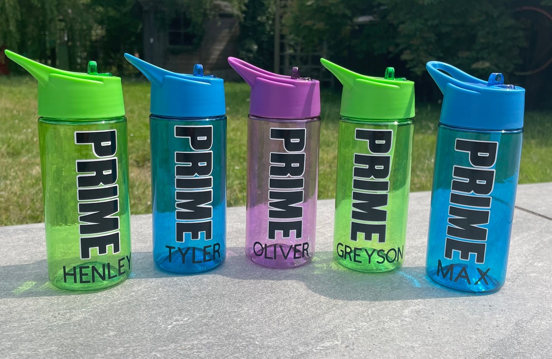 Personalised prime Water Bottle Etsy UK