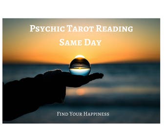 Psychic Tarot Reading Same Day - 3 Questions