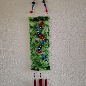 Fused Glass Wind Chimes